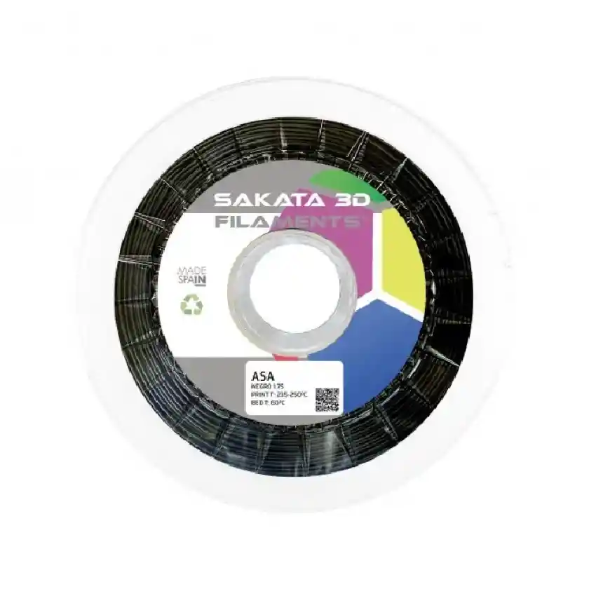 Filamento Sakata Asa Negro 1.75mm 850g