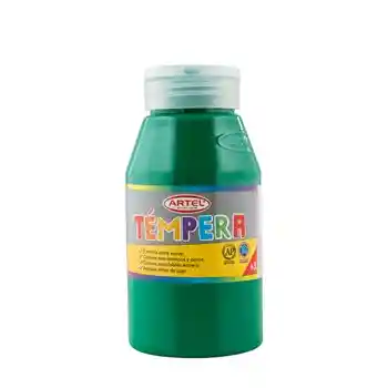 Tempera 250ml Verde Oscuro Artel
