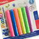 Plastilina Colores Neon 6unds Eco Tecnoligica 70grs