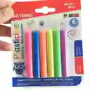Plastilina Colores Neon 6unds Eco Tecnoligica 70grs