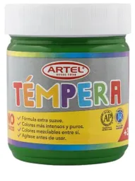 Tempera 100ml Verde Oscuro Artel