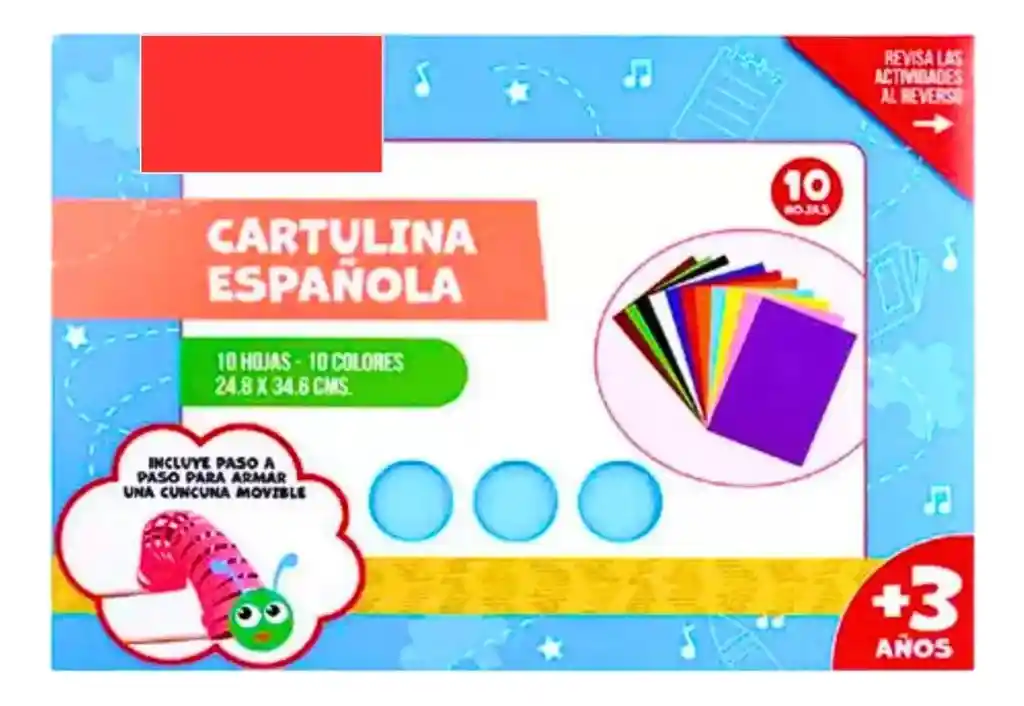 Block Cartulina De Colores Española