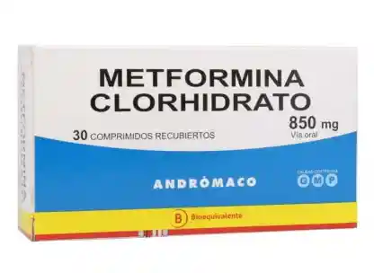 Metformina Com 850 Mg X 30