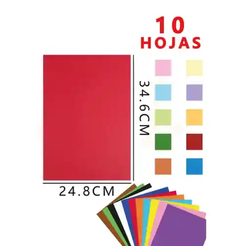 Block Cartulina Española 10 Hjs