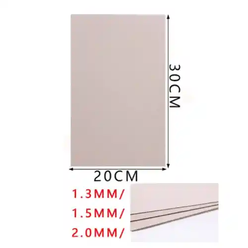 Block Cartón Piedra 6 Piezas