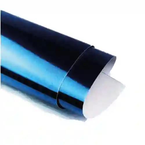 Cartulina Metálica Azul 1 Pliego