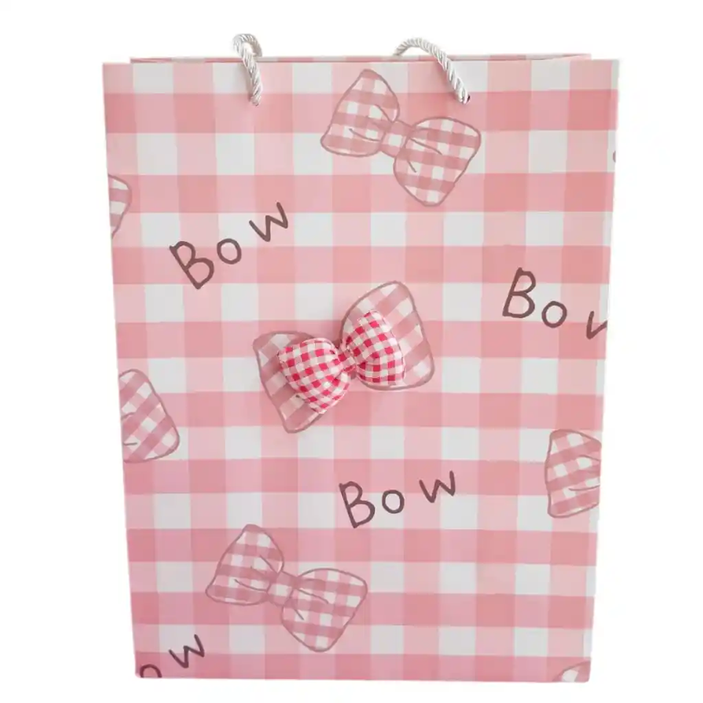Bolsa De Regalo Lazos 33x25x12cm