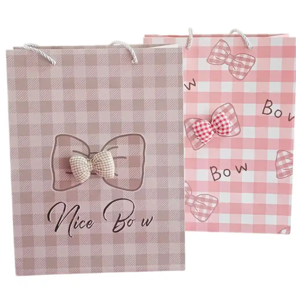 Bolsa De Regalo Lazos 33x25x12cm