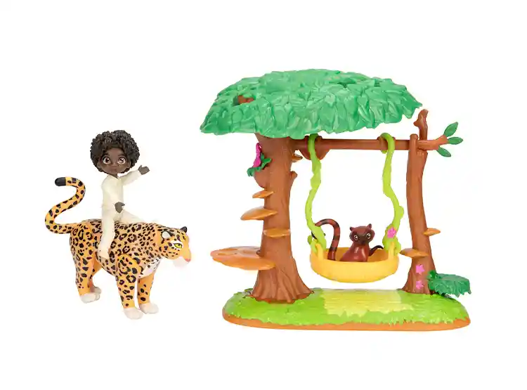 Play Set Columpio Antonia Mas Figura Y 2 Animales Encanto -disney