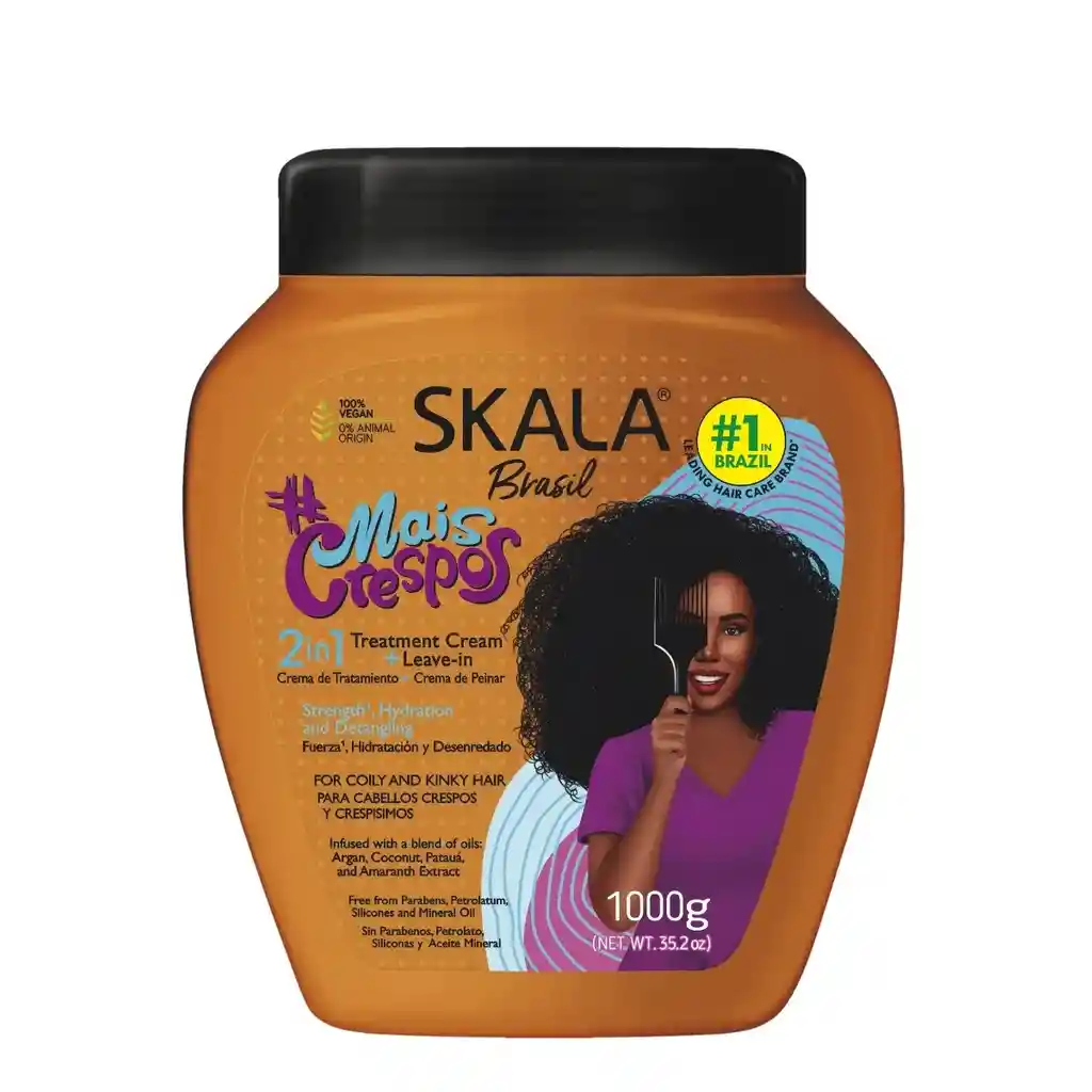 Crema Skala Expert #mais Crespos 1 Kg – Nutrición Y Definición Vegana