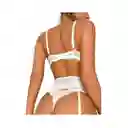 Conjunto De Encaje Blanco Javiera Talla L