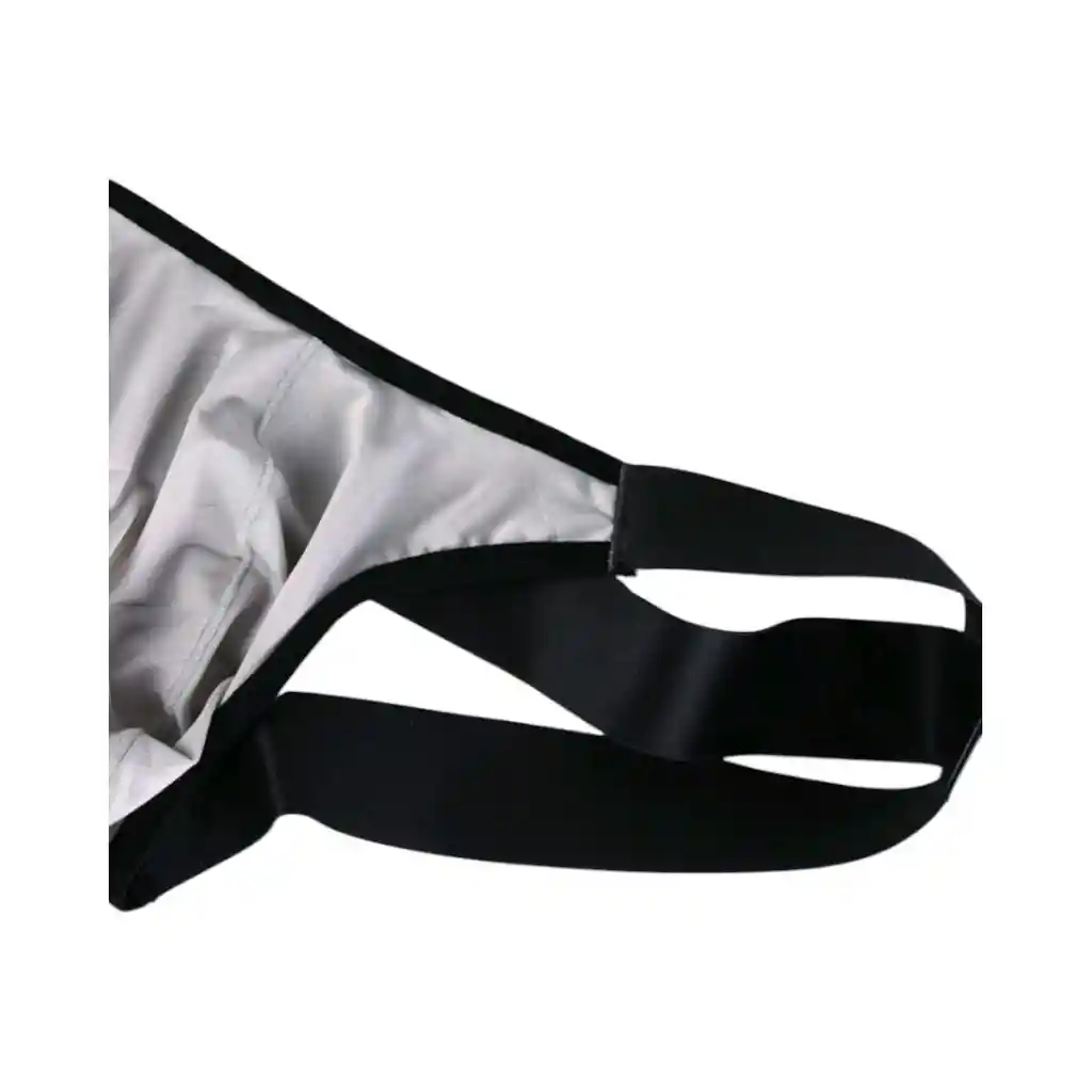 Jockstrap Gris Liso Talla S