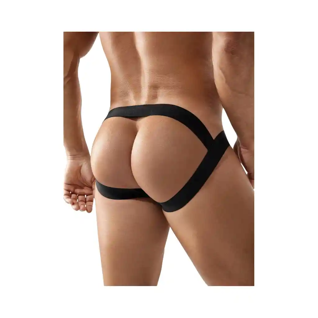 Jockstrap Gris Liso Talla S
