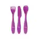 Pack De 15 Cubiertos Plásticos Vital Baby