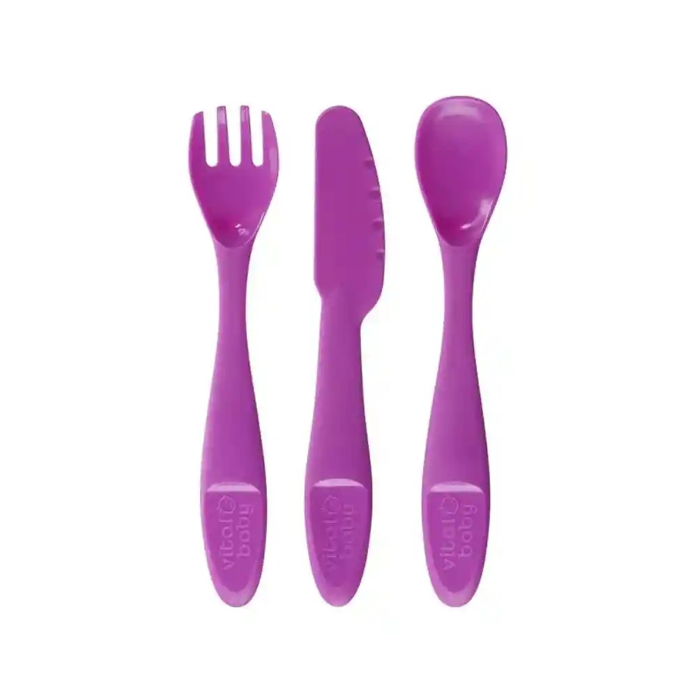Pack De 15 Cubiertos Plásticos Vital Baby