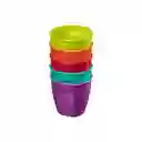 Pack De 5 Vasos Plásticos Vital Baby