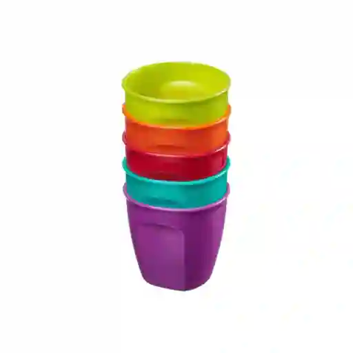 Pack De 5 Vasos Plásticos Vital Baby