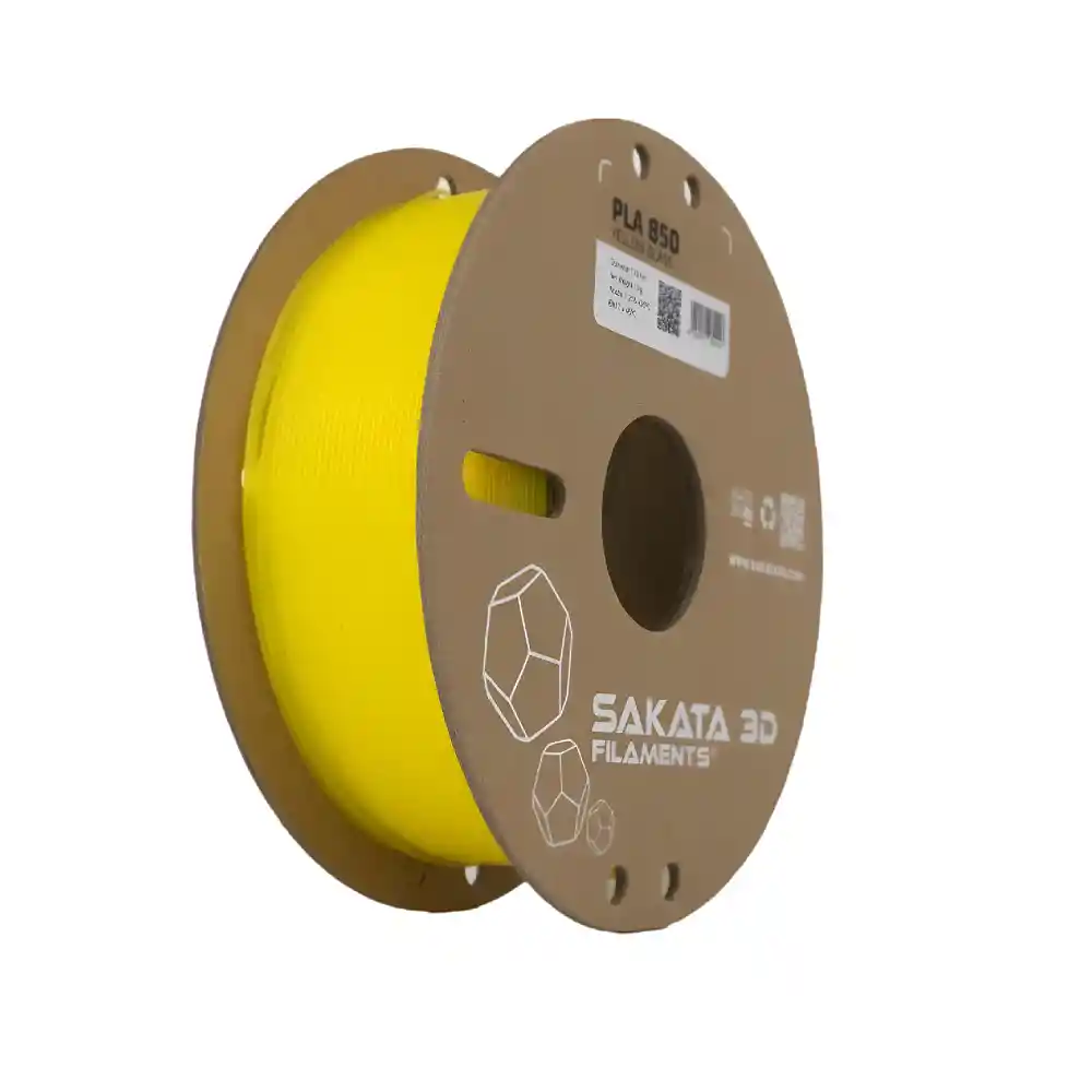 Ilamento Sakata Pla 850 Glass Color Amarillo 1.75mm 1kg