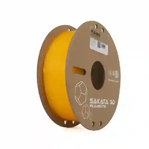 Filamento Sakata Pla 850 Glass Color Naranja 1.75mm 1kg