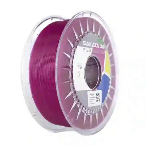Filamento Sakata Pla 850 Glass Color Violeta 1.75mm 1kg