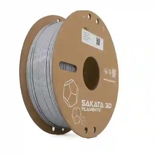 Filamento Sakata Pla Go&print Color Gris 1.75mm 1kg