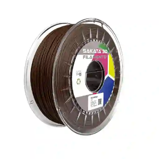 Filamento Sakata Pla Texture Madera Color Roble 1.75mm 450g