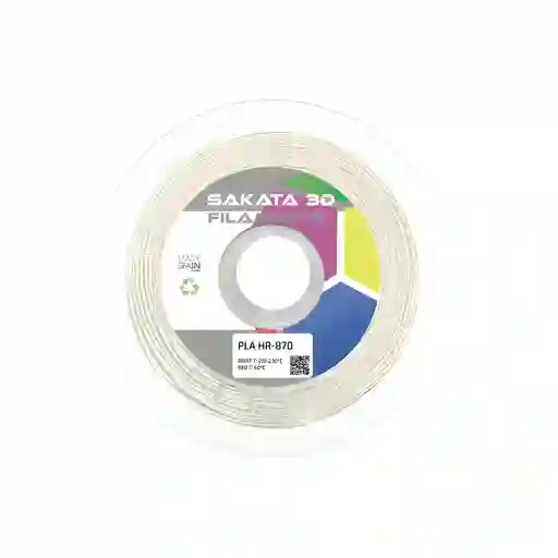 Filamento Sakata Pla Hr-870 Color Blanco 1kg