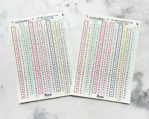 Stickers De Números