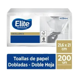 Toalla Interfoliada Doble Hoja Doblada 200uds