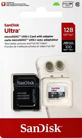 Memoria Micro Sd Sandisk 128gb