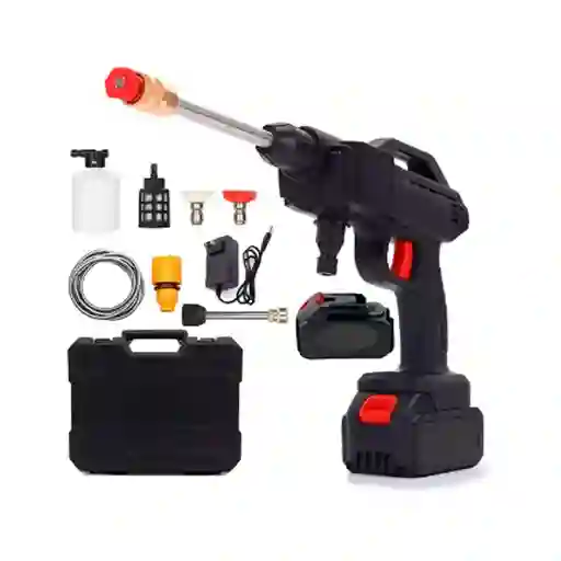 Hidrolavadora Inalambrica 98v 2 Baterias 1 Cargador Accesorios Tasbel