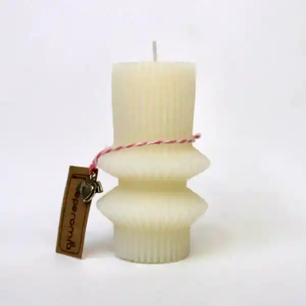 Vela Diseño Linea Blanca