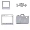 Set De Troqueles Para Manualidades Cámara Del Amor