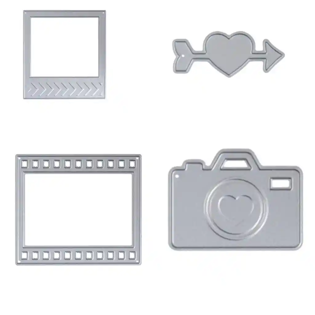 Set De Troqueles Para Manualidades Cámara Del Amor