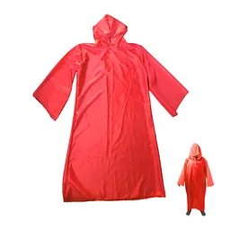 Túnica Con Capucha Adulto Roja