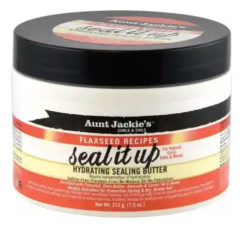 Crema De Manteca Hidratante Aunt Jackie’s Seal It Up 213g