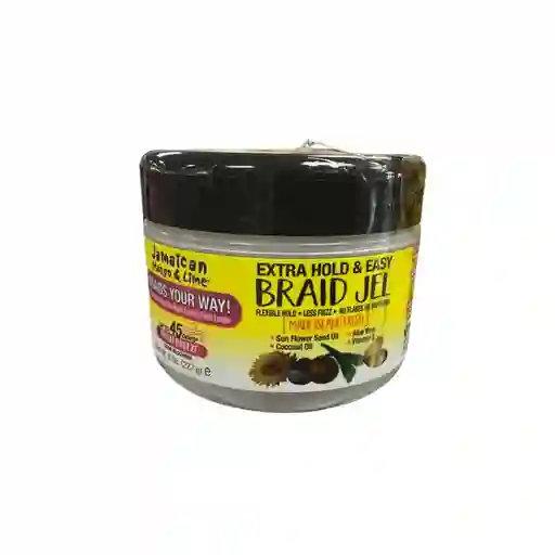 Gel Fijador Extra Fuerte Jamaican Mango & Lime Braid Jel