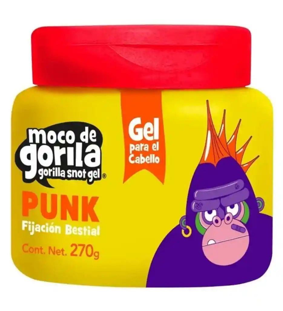 Gel Fijador Moco De Gorila Punk Mega Fijación