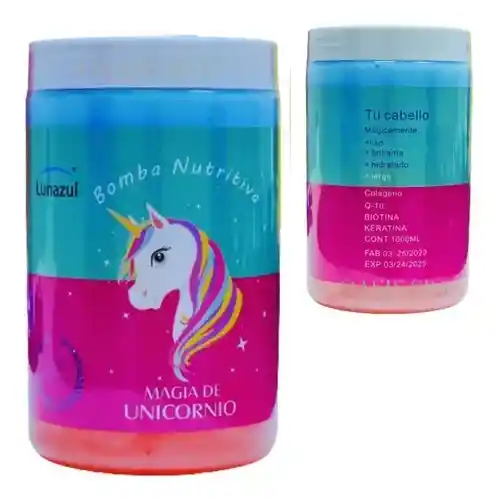 Mascarilla Capilar Klyn Copacabana Bomba Nutritiva Unicornio 250g
