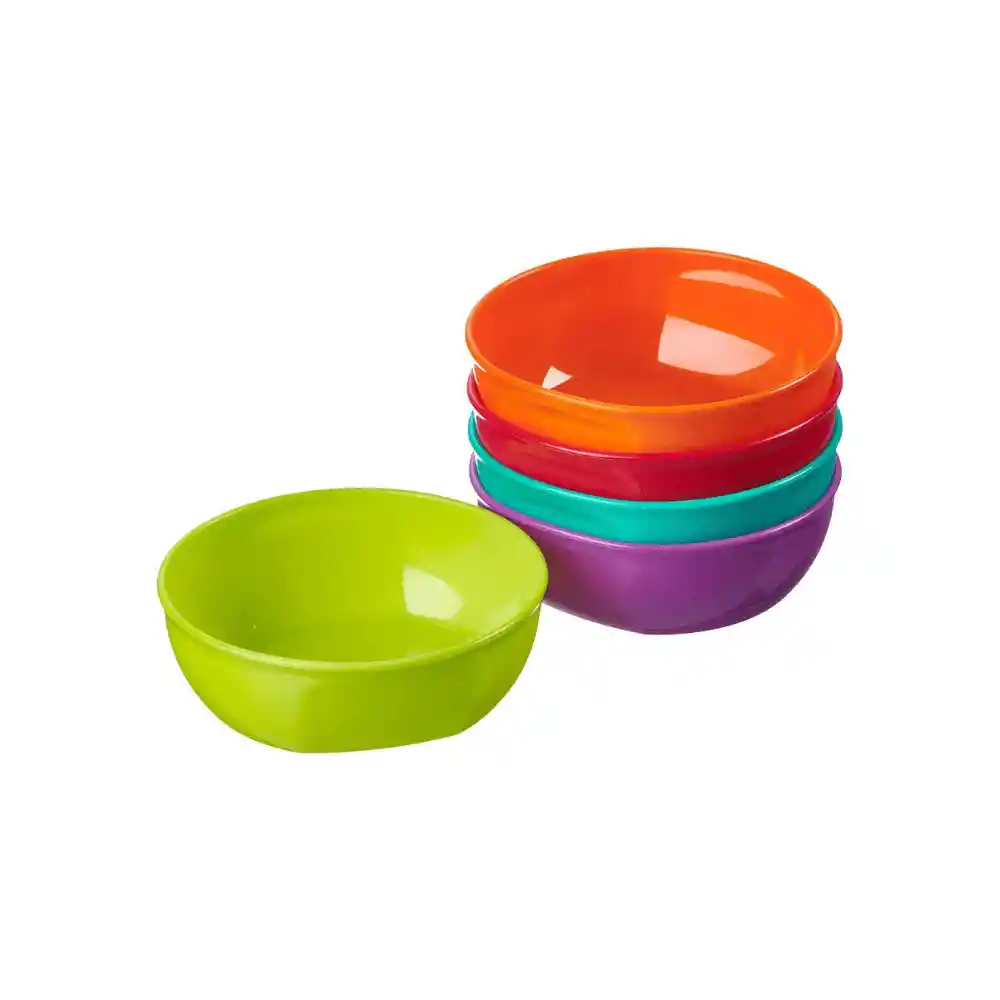 Pack De 5 Bowls Plásticos Vital Baby
