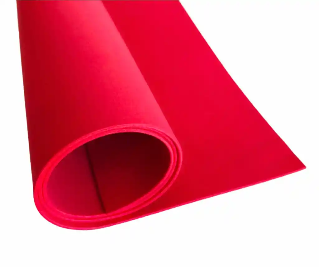 Goma Eva Pliego 40x60cm X 2mm Color Rojo