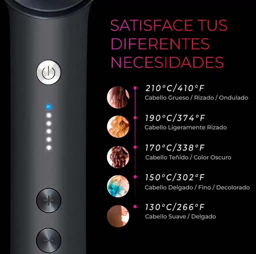 Cepillo Alisador De Cabello Tymo Hc100