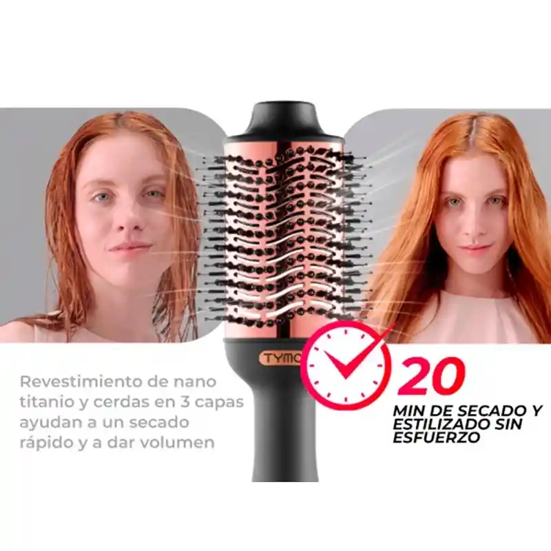 Cepillo Secador Tymo 4 En 1 Hc 300
