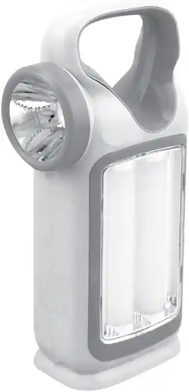 Linterna Led Alta Potencia 3 Modos Ajustables, Luz De Emergencia Linterna Portátil Lámpara Con /pila Y Recarga Con Cable