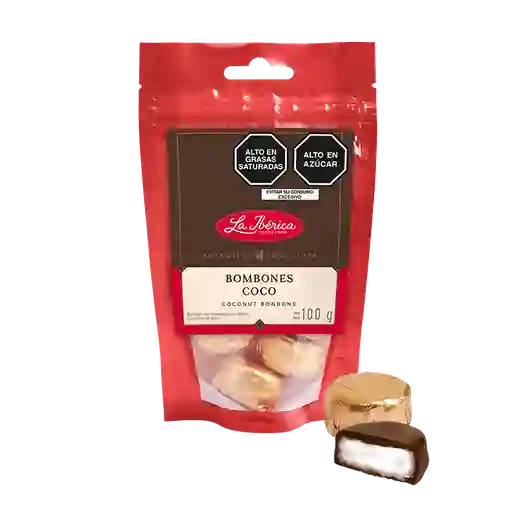Bombones De Chocolate Coco X 100g