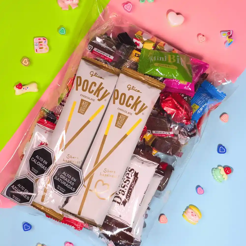 Bolsa Surtida Galletas Chocolates Japonesas Kenkofoods 400 Gr