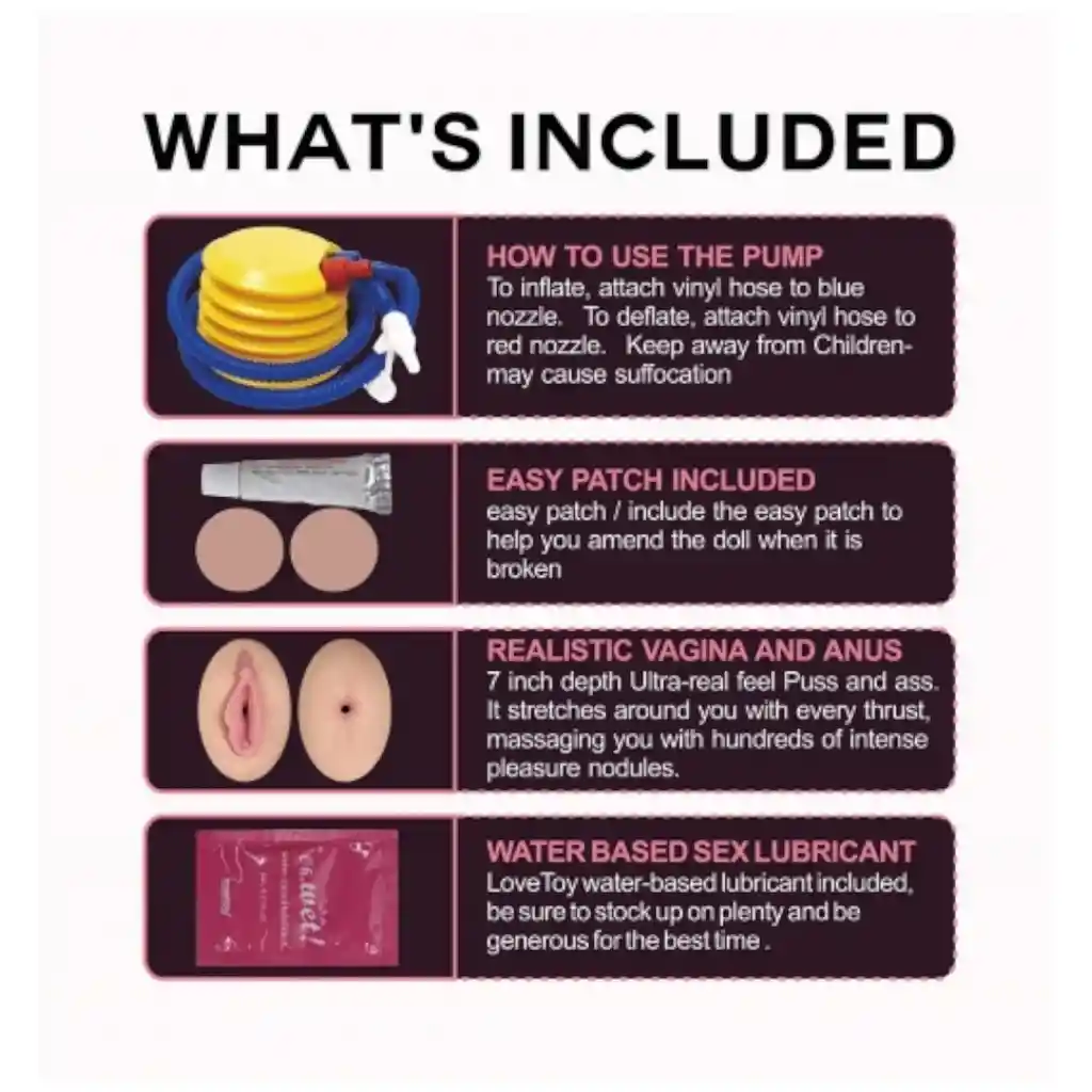 Muñeca Inflable Victoria Lovetoy