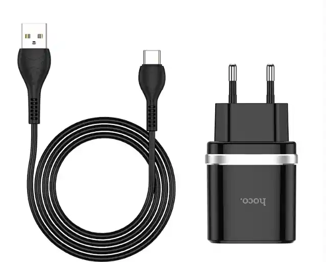 Cargador Completo Tipo C 18w - Hoco C12q