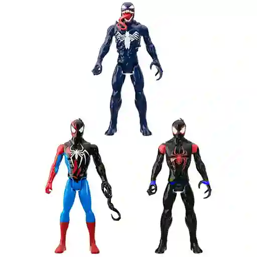 Figura De Acción Spiderman Venomversus Titan Hero Series