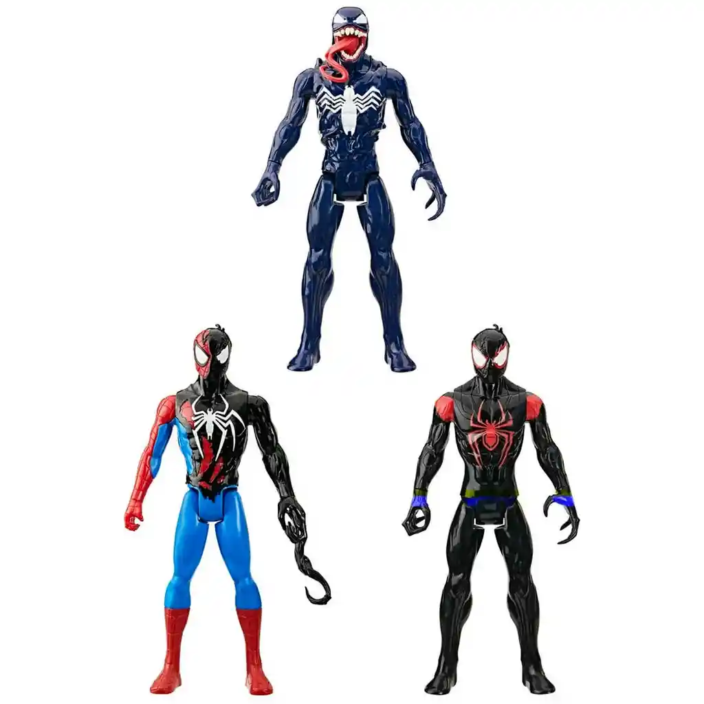 Figura De Acción Spiderman Venomversus Titan Hero Series